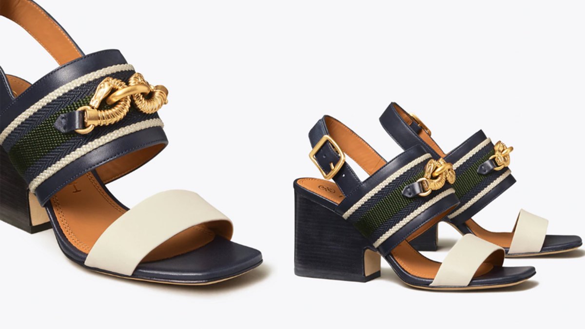 Jessa Block Heel Sandal