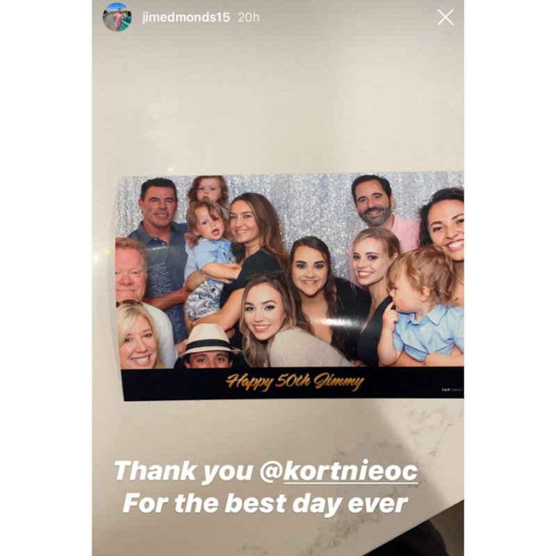 Jim Edmonds Girlfriend Kortnie Throws Him a 50th Birthday Party With His Kids