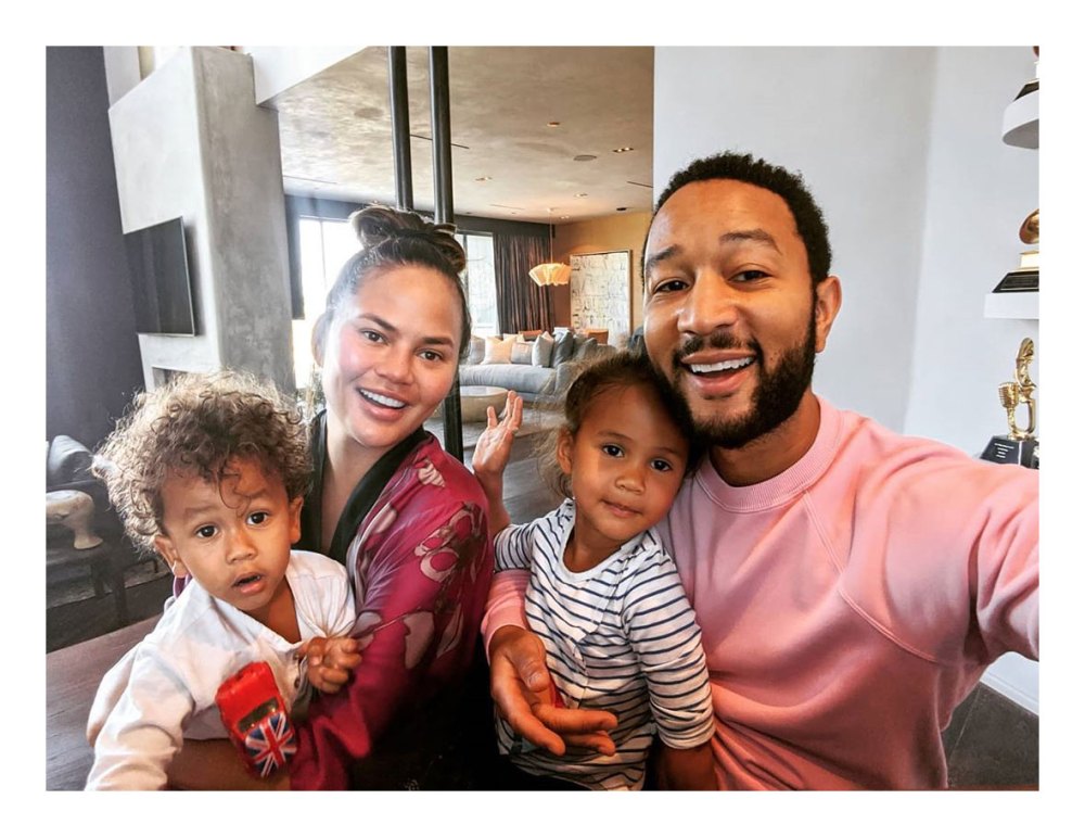 John Legend Kids Are Helping Chrissy Recover From Implant Removal