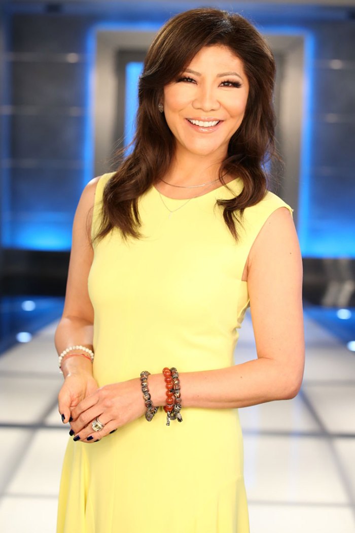 Julie Chen Big Brother Yellow Dress CBS