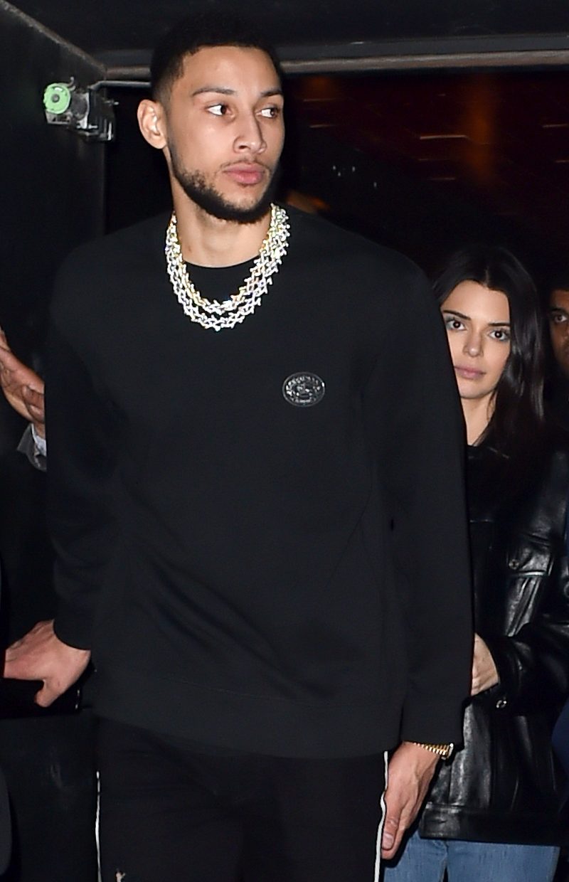Kendall Jenner and Ben Simmons The Kardashian-Jenner Friendships With Their Exes A Guide