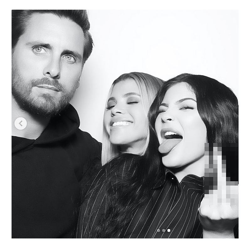 Scott Disick / Sofia Richie / Kylie Jenner The Kardashian-Jenner Friendships With Their Exes A Guide