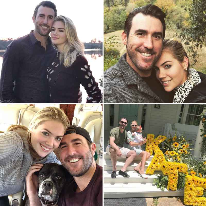 Kate Upton Justin Verlander Cutest Social Media Photos Over the Years
