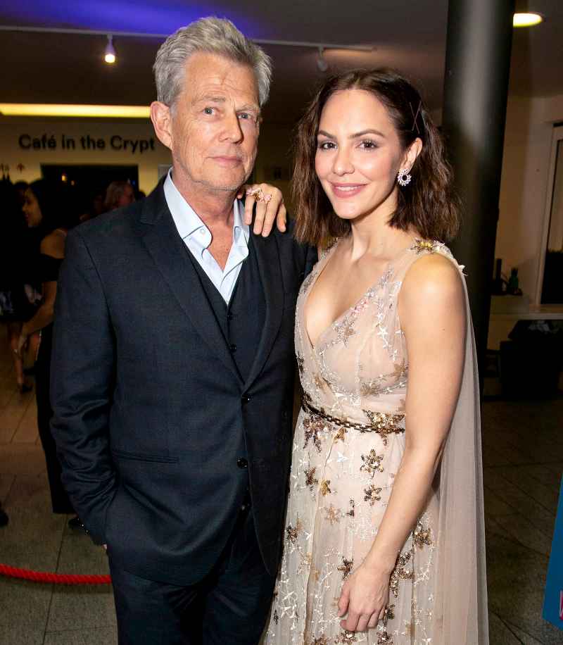 Katharine McPhee Jokes About Why She Married David Foster