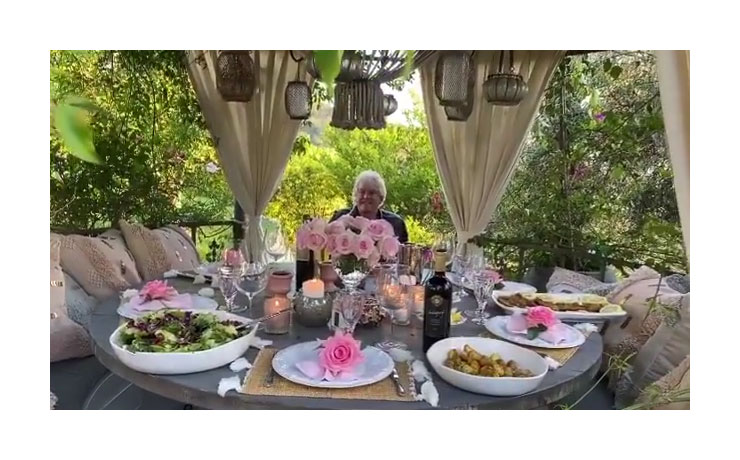 Ken Todd Lisa Vanderpump Instagram Celebrate Fathers Day Food