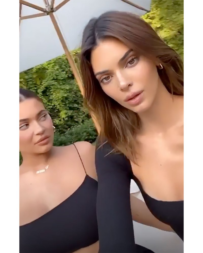 Kendall and Kylie Jenner Twin in Tight Black Looks That Are Stylish and Sexy