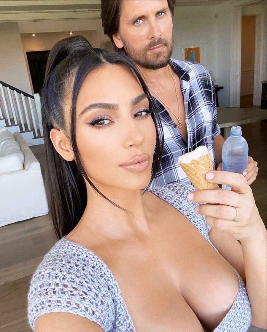 Kim Kardashian Says Celebrating Scott Disicks Birthday in Quarantine Was Scary