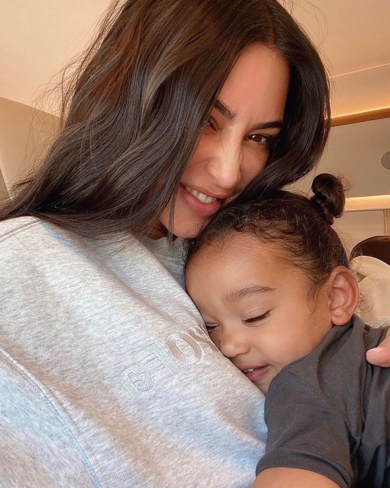 Kim Kardashian and Kanye West Sweetest Moments With Their Kids