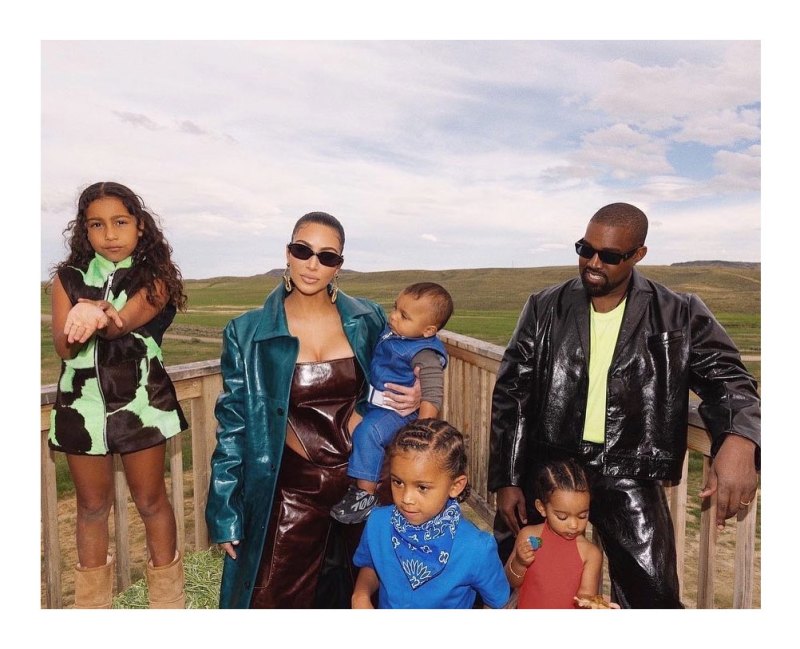 Kim Kardashian Kayne West Instagram Fathers Day