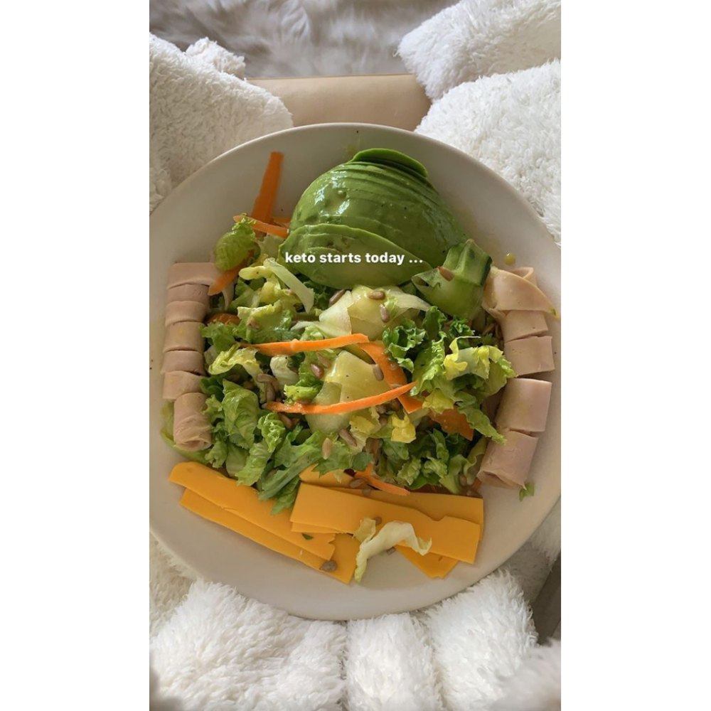 Kourtney Kardashian Keto Salad