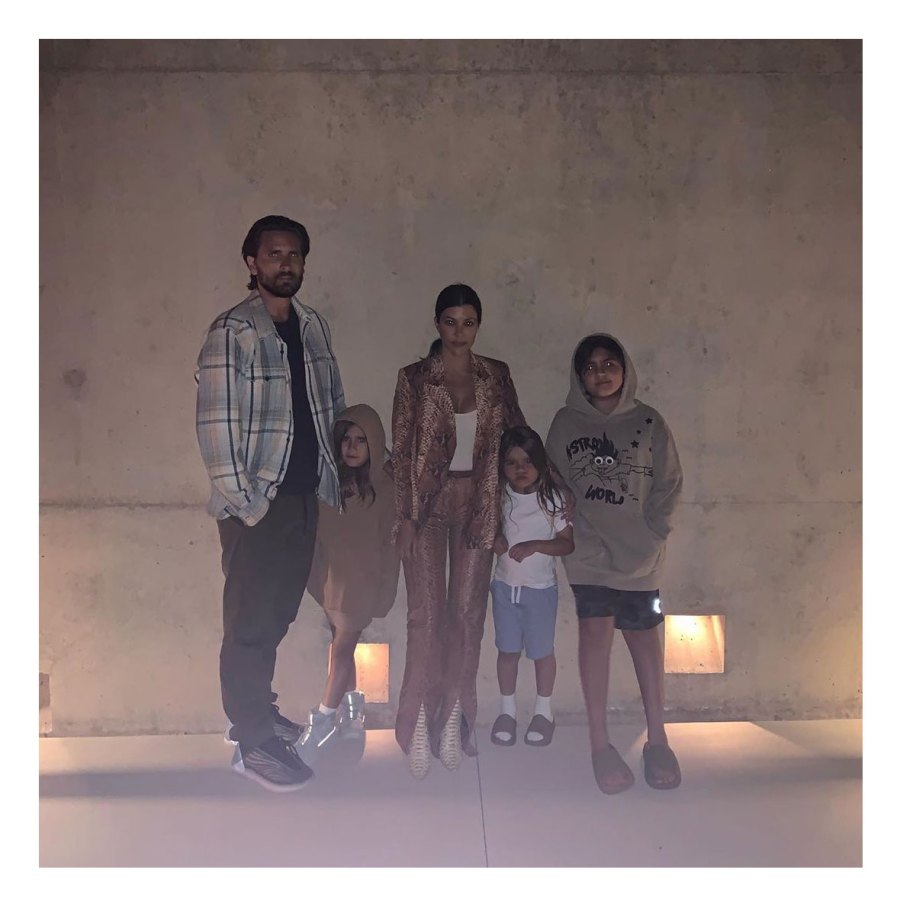 Kourtney Kardashian and Scott Disick Fathers Day Instagram