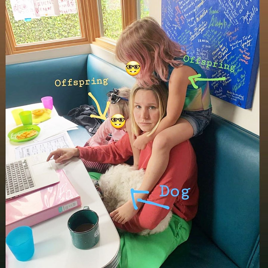 Kristen Bell Says Homeschooling Her Daughters Still Sucks