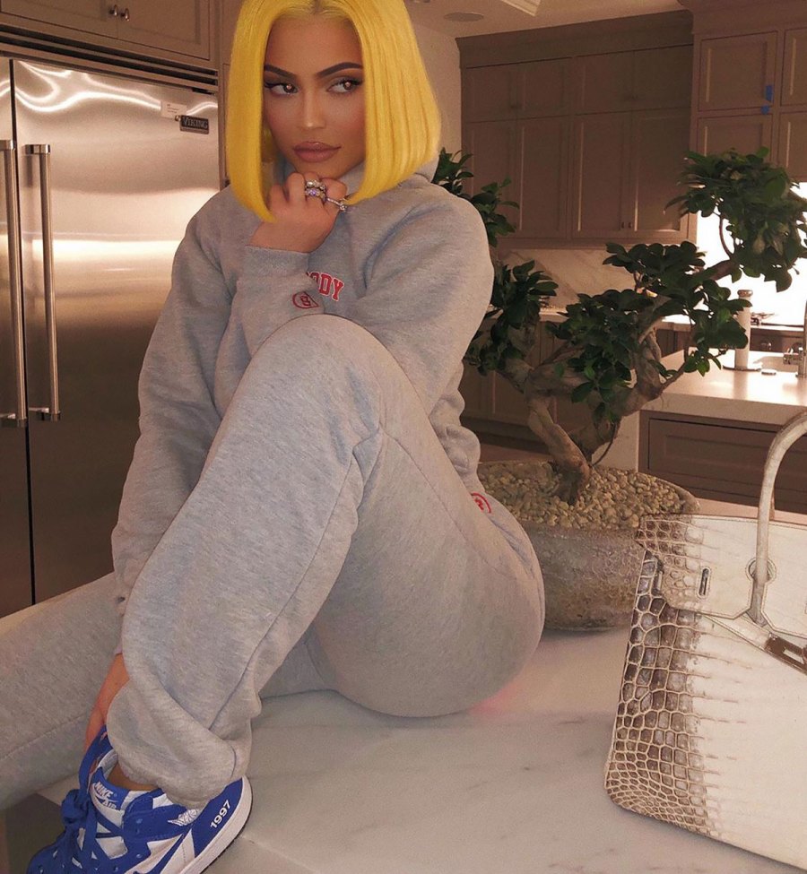Kylie Jenner Is Blonde! See a Compilation of Her Boldest Hair Colors