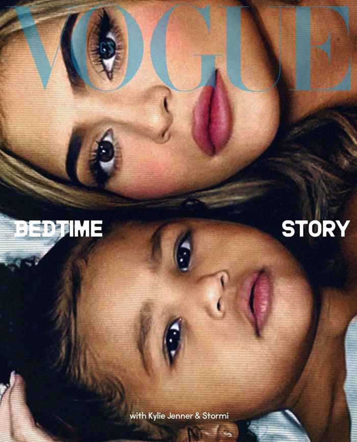 Kylie Jenner and Stormi Webster Vogue CS Cover