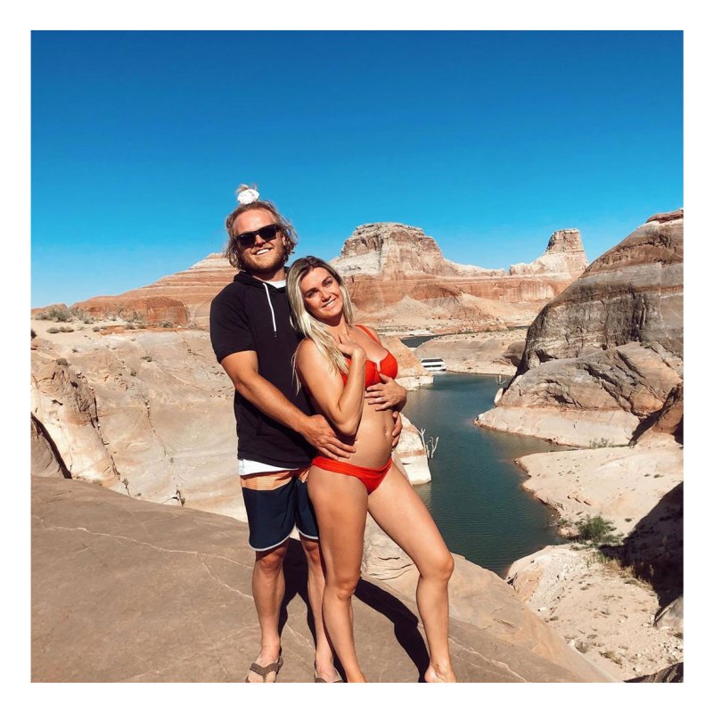 Lindsay Arnold Pregnant Stars Rocking Bathing Suits in Summer 2020 Baby Bump