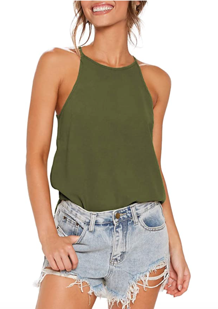 Amazon Shoppers Love This Basic Halter Tank for Summer | Us Weekly