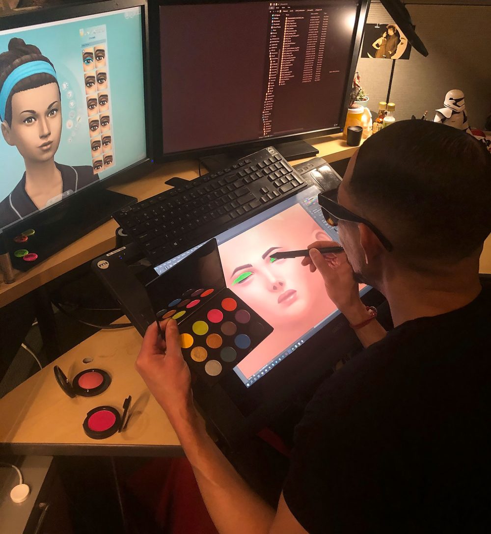 Gamers: Sims Can Now Wear Mac Cosmetics Makeup