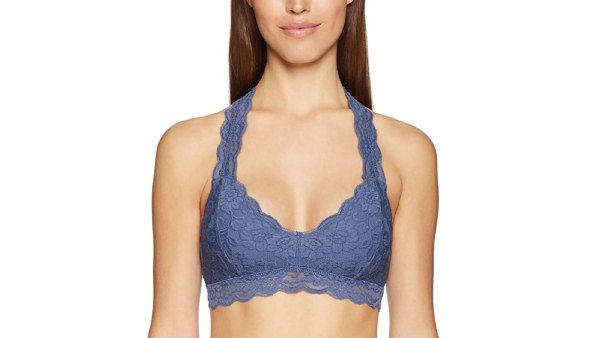 Mae Women's Racerback Lace Plunge Bralette