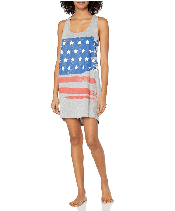 Mae Women's Sleepwear Racerback Jersey Nightgown