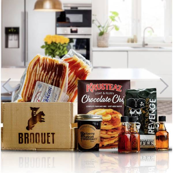 Manly Breakfast Essentials Gift Crate