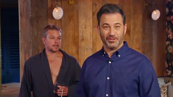 Matt Damon Crashes Jimmy Kimmel Summer Break Announcement
