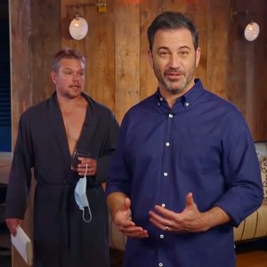 Matt Damon Crashes Jimmy Kimmel Summer Break Announcement