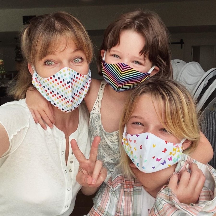 Milla Jovovich face masks
