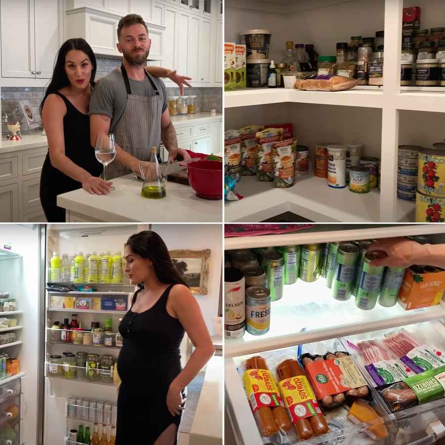 Nikki Bella and Artem Chigvintsev's kitchen