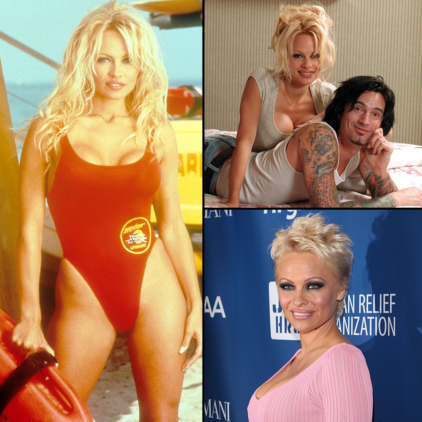 Pamela Anderson Through the Years