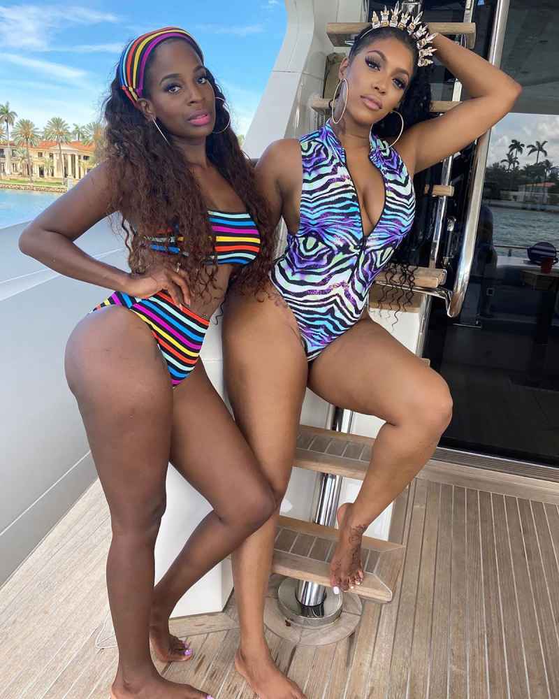 Porsha Williams Celebrates Her Birthday in a Plunging One-Piece Swimsuit