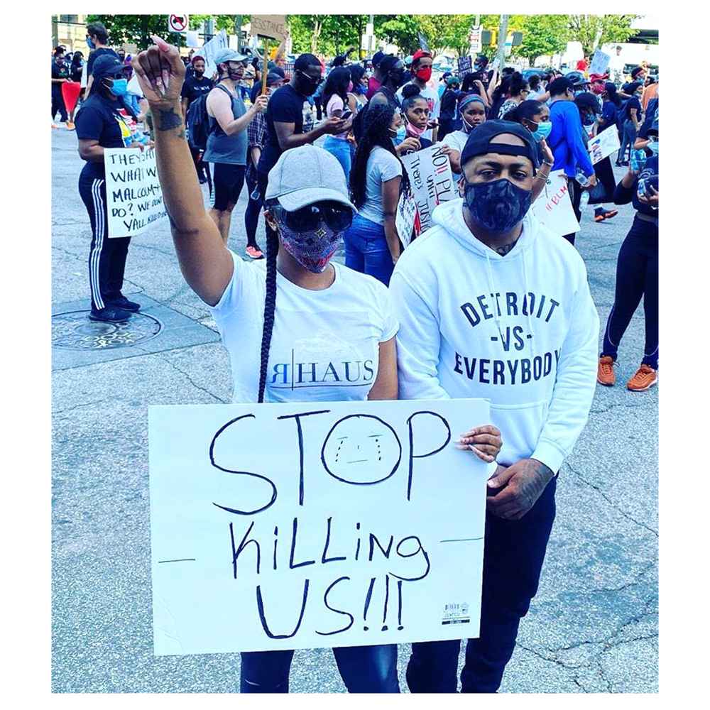 Porsha Williams Gets Real About Protesting