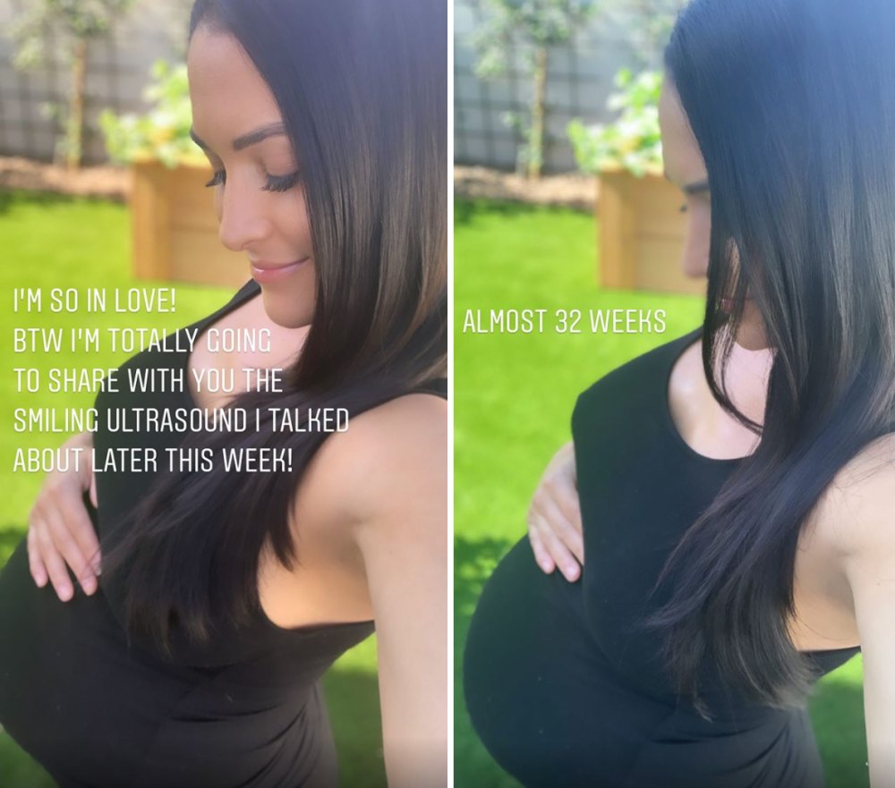 Pregnant Nikki Bella Jokes That Artem Chigvintsev Doesnt Like That She Doesn’t Wear Bras