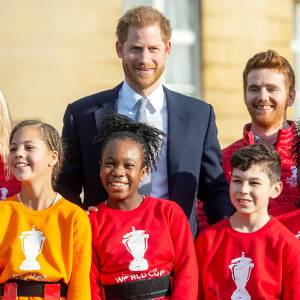 Prince Harry Shows Support for Rugby Community