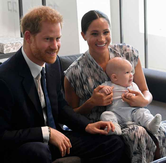 Prince Harry and Meghan Markle Son Archie Talking