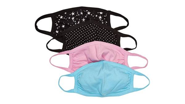 Quality Durables Adults and Kids 4-Pack Reusable Face Covering