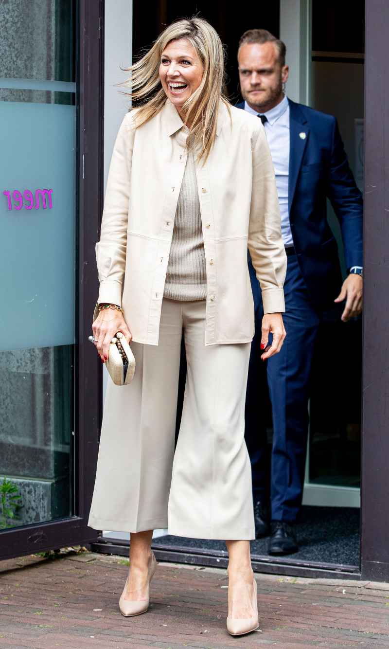 Queen Maxima Is the Definition of Chic in a Monochrome Ensemble