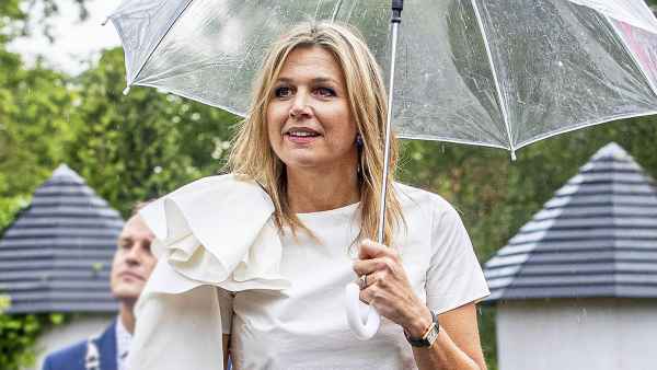 Queen Maxima Would Look This Chic in the Rain