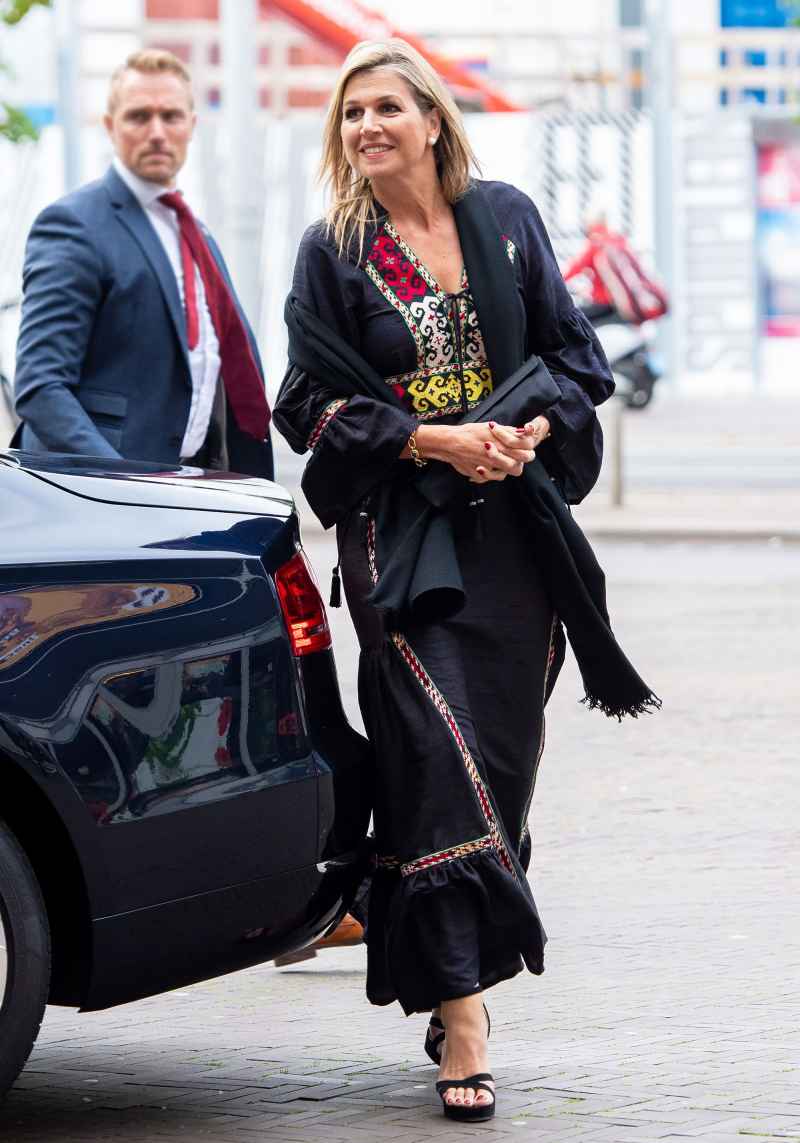 Queen Maxima Dresses Up for the Theater as COVID-19 Restrictions Ease