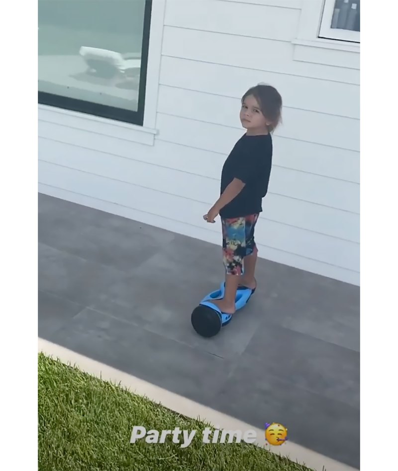 Reign Rides a Hoverboard! See More of Kourtney, Scott's Son's Best Moments