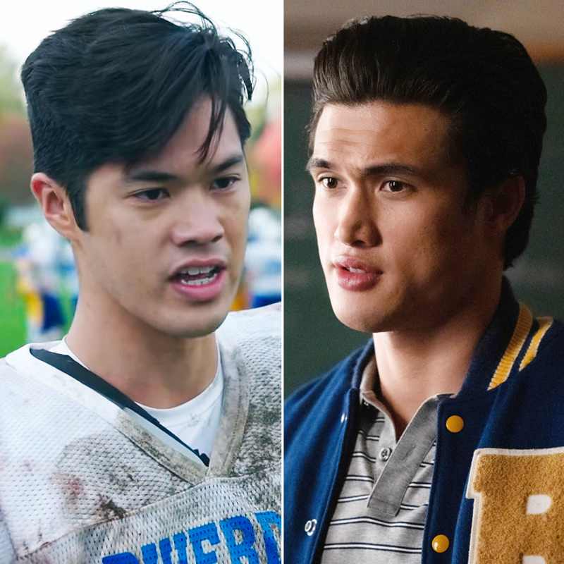 Ross Butler as Reggie Mantle on Riverdale and Charles Melton as Reggie Mantle on Riverdale TV Shows That Recast Characters