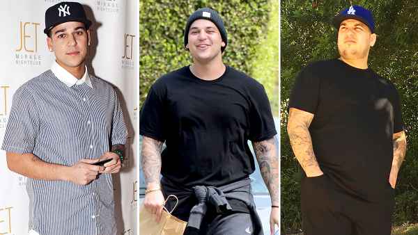 Rob Kardashian Body Evolution