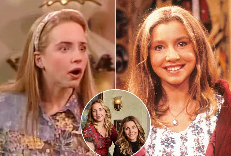 Lecy Goranson as Becky on Roseanne and Sarah Chalke as Becky on Roseanne TV Shows That Recast Characters