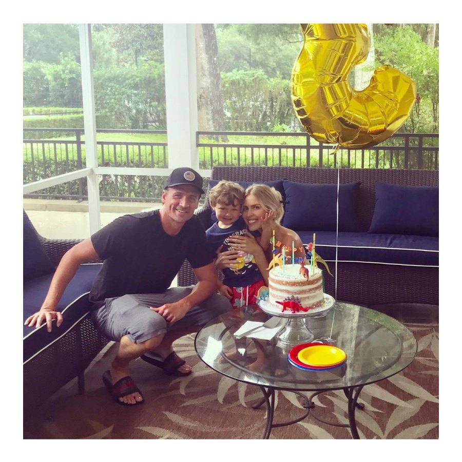 Ryan Lochte and Kayla Rae Reid Celebrate Caiden Third Birthday