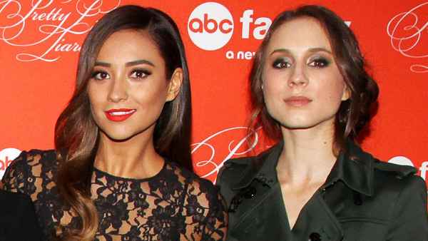 Shay Mitchell Has PLL Costar Troian Bellisario on Speed Dial for Motherhood Advice