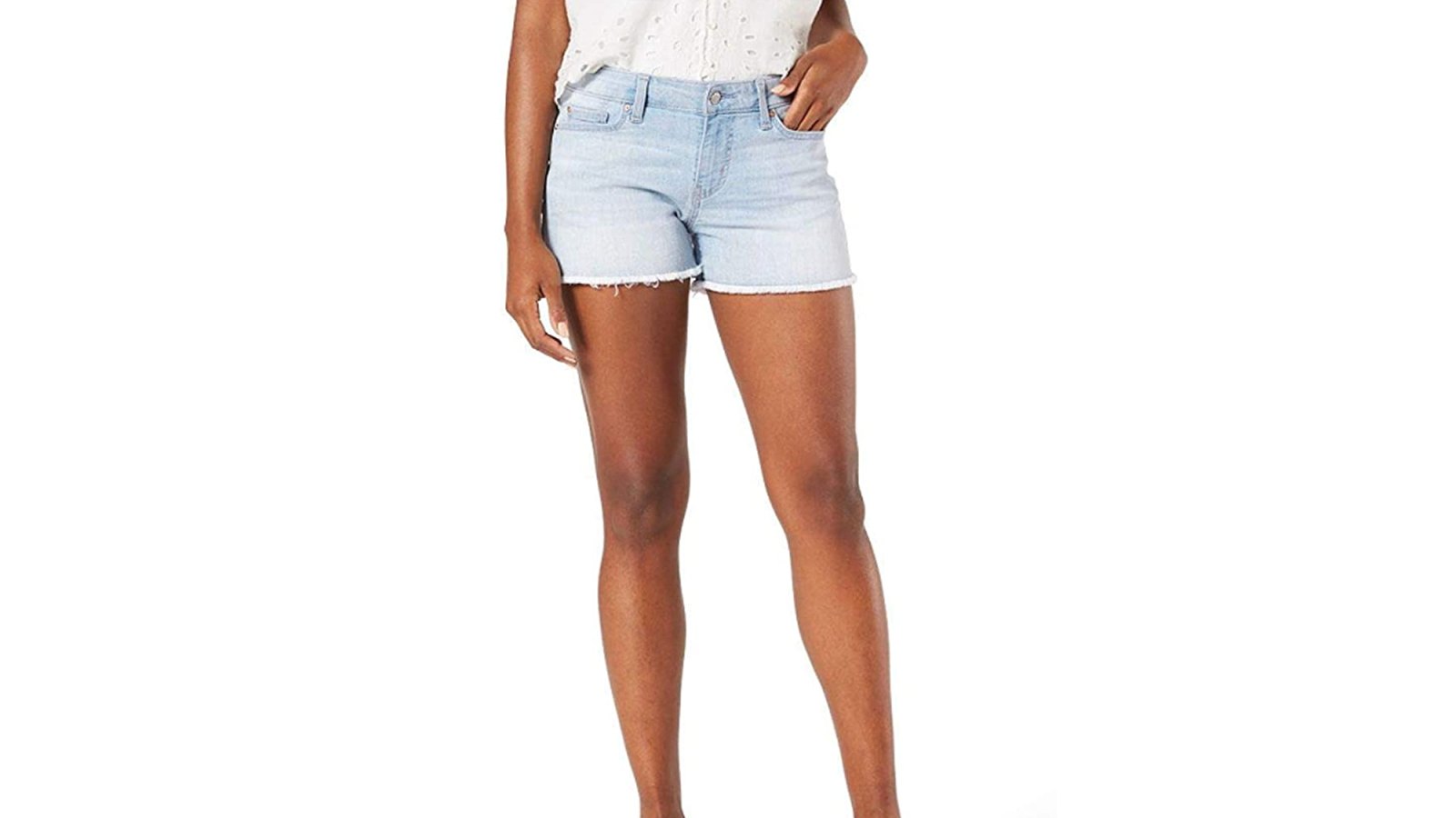 Signature by Levi Strauss & Co. Gold Label Women's Mid-Rise Cut Off Shorts