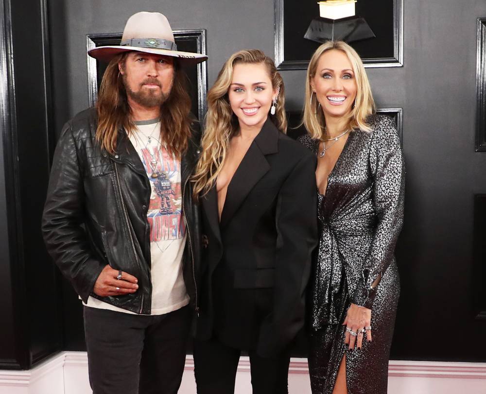 Sober Miley Cyrus Sends Her Stoner Parents Tish and Billy Ray Cyrus Her Old Interviews About Smoking Weed
