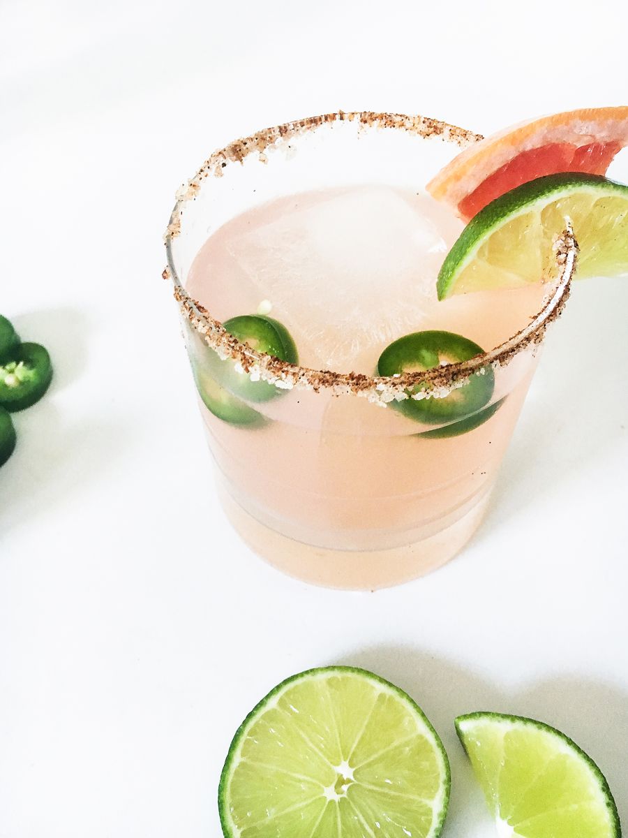 Spicy Grapefruit Margarita Celebrity Dietitian Keri Glassman Shares Low-Calorie Summer Cocktail Recipes That Taste Great
