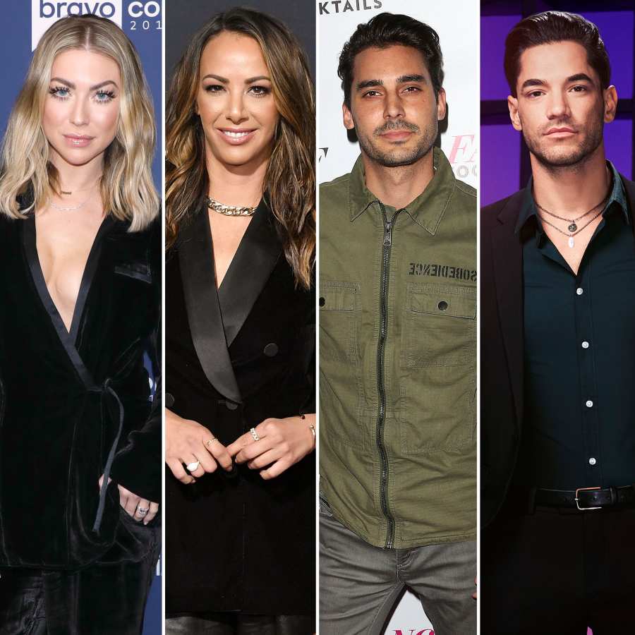 Stassi Schroeder, Kristen Doute, Max Boyens and Brett Caprioni Vanderpump Rules Fired