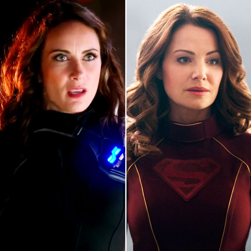 Laura Benanti as Alura Zoe El on Supergirl and Eric Durance as Alura Zoe El on Supergirl TV Shows That Recast Characters