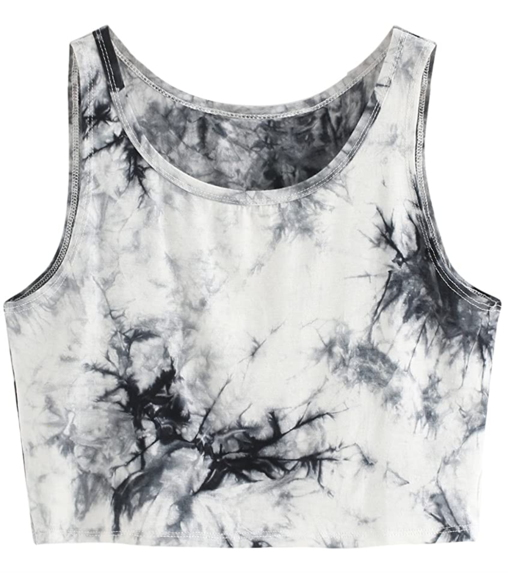 SweatyRocks Women's Summer Sleeveless Crop Tank Top